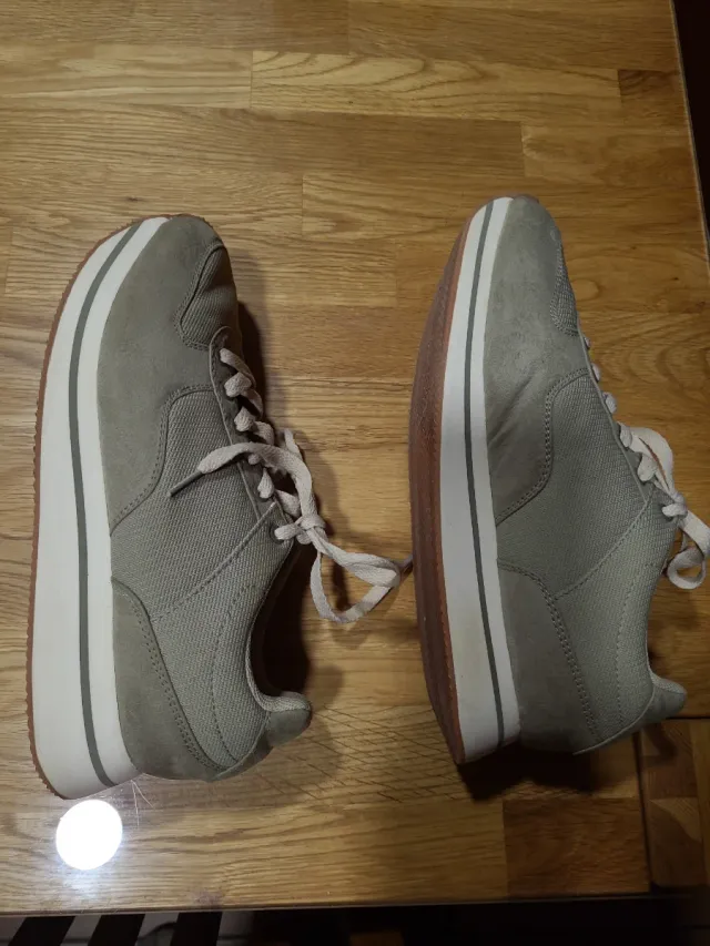 Sneakers Lefties Beige/Verde