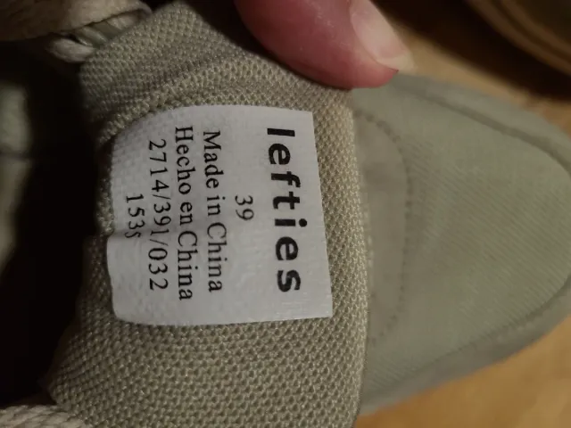 Sneakers Lefties Beige/Verde