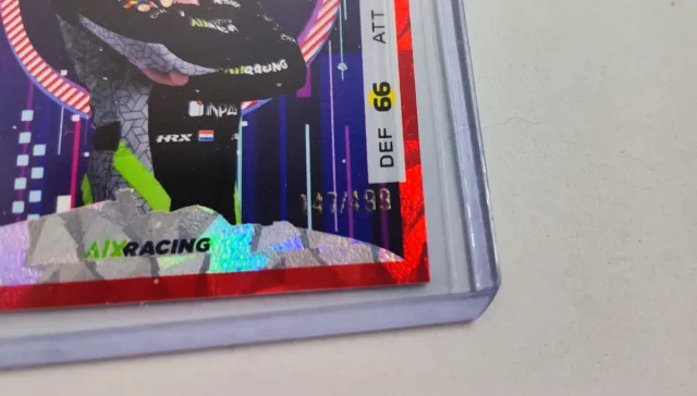 7 cartas Numeradas Topps Turbo Attax 2025