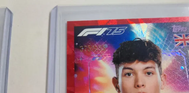 7 cartas Numeradas Topps Turbo Attax 2025