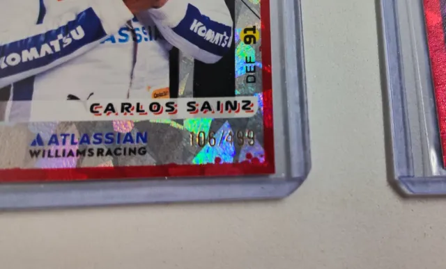 7 cartas Numeradas Topps Turbo Attax 2025