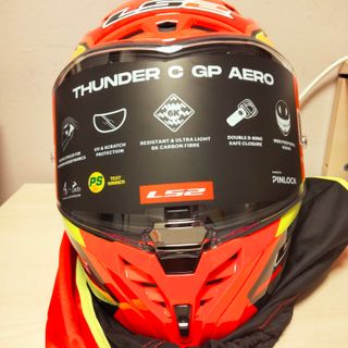 Casco Racing Thunder GP C Fire Red