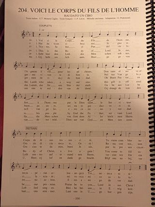 Cantos de Lourdes. repertorio multilingüe