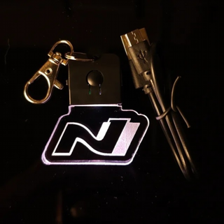 Llavero LED Hyundai N Logo - Multicolor