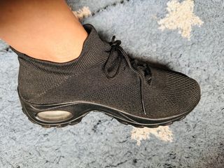 Zapatillas tipo Skechers Negras