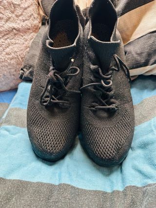 Zapatillas tipo Skechers Negras