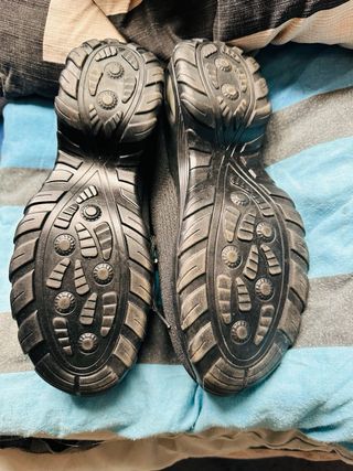 Zapatillas tipo Skechers Negras