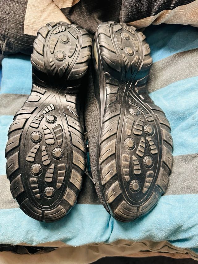 Zapatillas tipo Skechers Negras