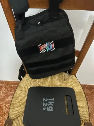 Chaleco Lastre + Placa 1kg