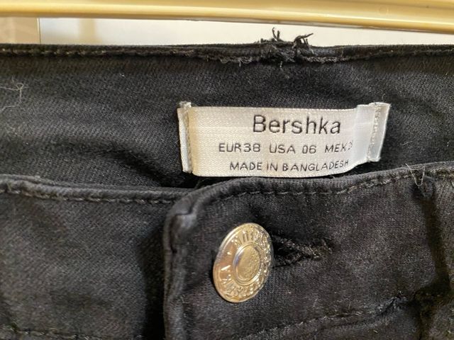 Pantalones vaqueros negros skinny chica