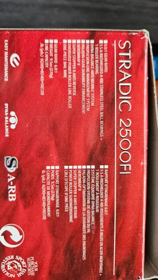 Carrete Shimano Stradic 2500FI