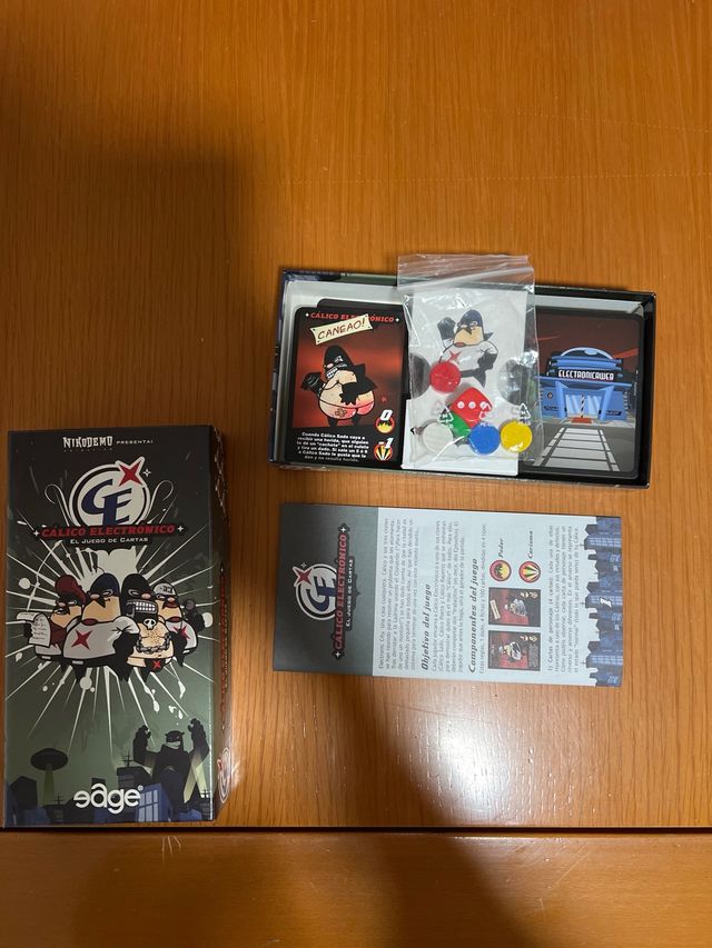 Calico Electrónico Juego de Cartas