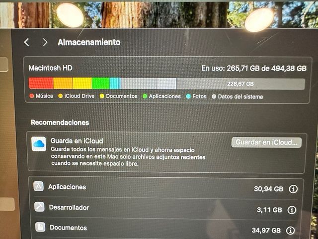 Macbook Air M1 Plata - Impecable