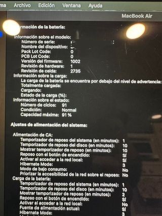 Macbook Air M1 Plata - Impecable