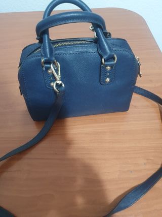 Bolso Michael Kors Azul y Dorado