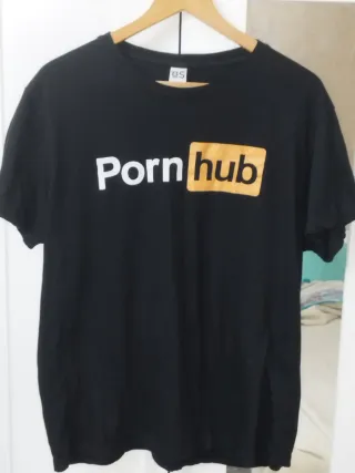 Camiseta Pornhub Talla XL