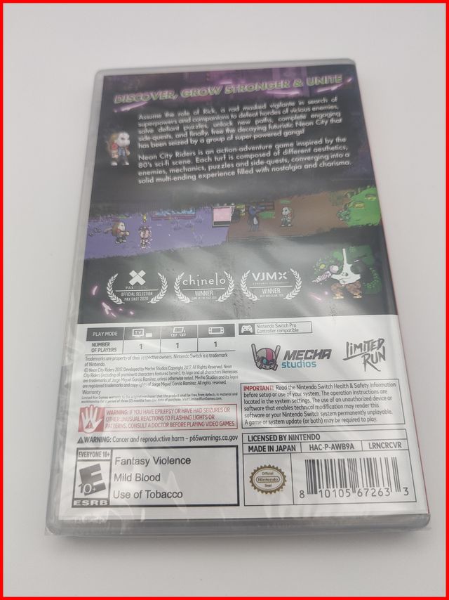 Neon City Riders LRG Switch (Sigillato)
