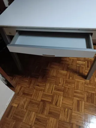 Mesa extensible escritorio/comedor con cajón