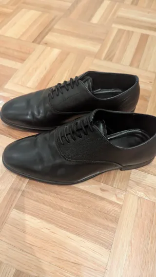 Zapatos de vestir Zara hombre negros