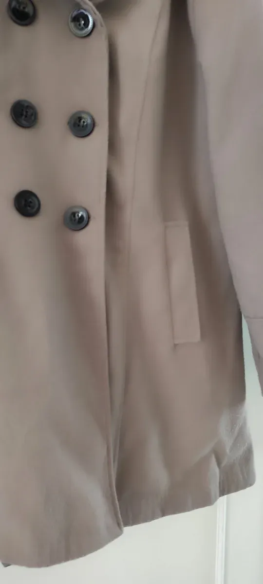 Cappotto invernale donna beige/grigio