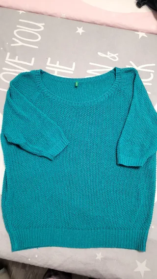 Jersey Benetton punto manga 3/4