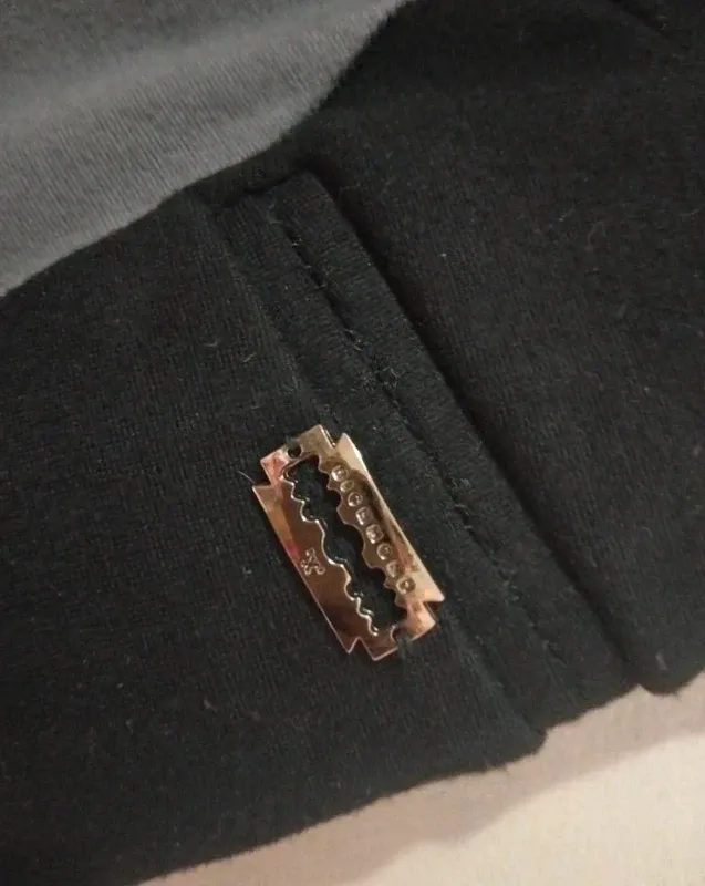 Pantaloni Richmond neri e grigi