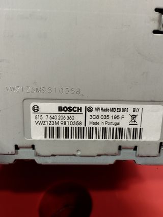 Pantalla Multifunción VW Scirocco