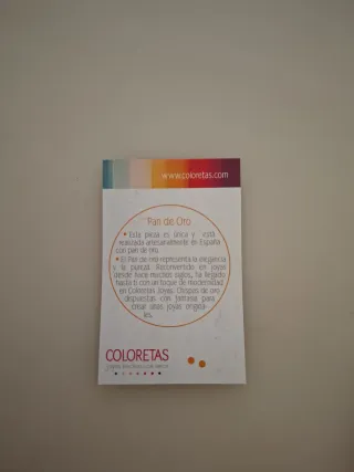 Pulsera Coloretas Chispas Dorada