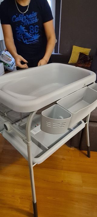 Bañera y cambiador bebé 2 en 1 presio negosiable