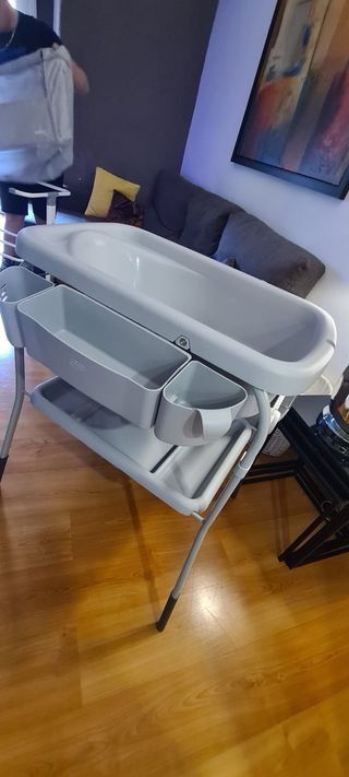Bañera y cambiador bebé 2 en 1 presio negosiable