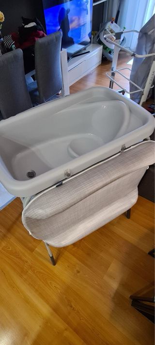Bañera y cambiador bebé 2 en 1 presio negosiable