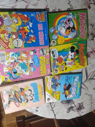 Diversos tebeos de los años 80 90