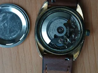 Hamilton Automático Marrón/Dorado