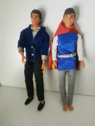 Muñecos Ken y Príncipe Azul vintage