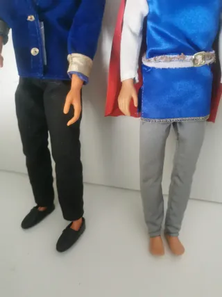 Muñecos Ken y Príncipe Azul vintage