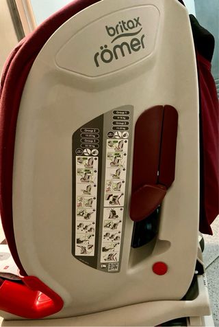 Silla coche niños Britax Römer evolutiva