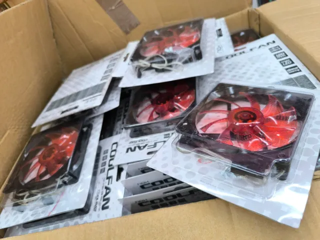 Ventilatore PC COOLBAY da 120mm con illuminazione LED