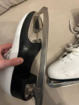 Patines sobre hielo Davos Gold