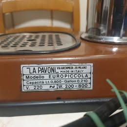 La Pavoni Europiccola Macchina Caffè
