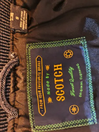 Cazadora Scoth Azul Talla S