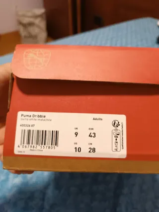 Zapatillas Puma Hombre Blancas y Verdes