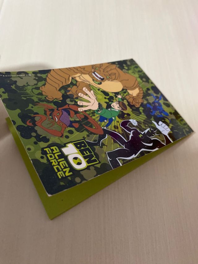 Libreta pequeña Ben 10 material escolar