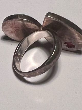 Anillo TOUS Plata con Turquesa y Rosa