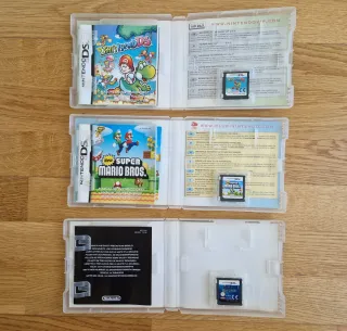 Nintendo DS Rosa con 4 Juegos