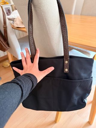 Bolso Tote Negro Calvin Klein