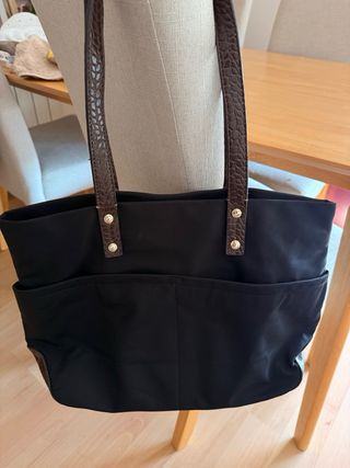 Bolso Tote Negro Calvin Klein