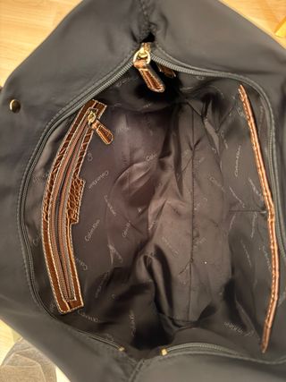 Bolso Tote Negro Calvin Klein