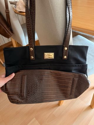 Bolso Tote Negro Calvin Klein