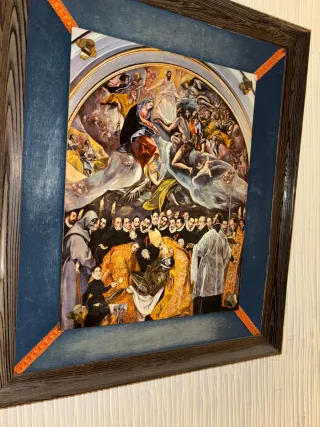 Cuadro El Entierro del Conde de Orgaz