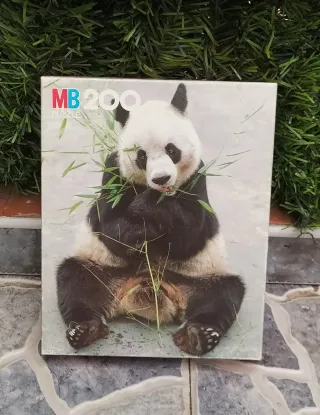 Puzzle MB 200 Osos Panda